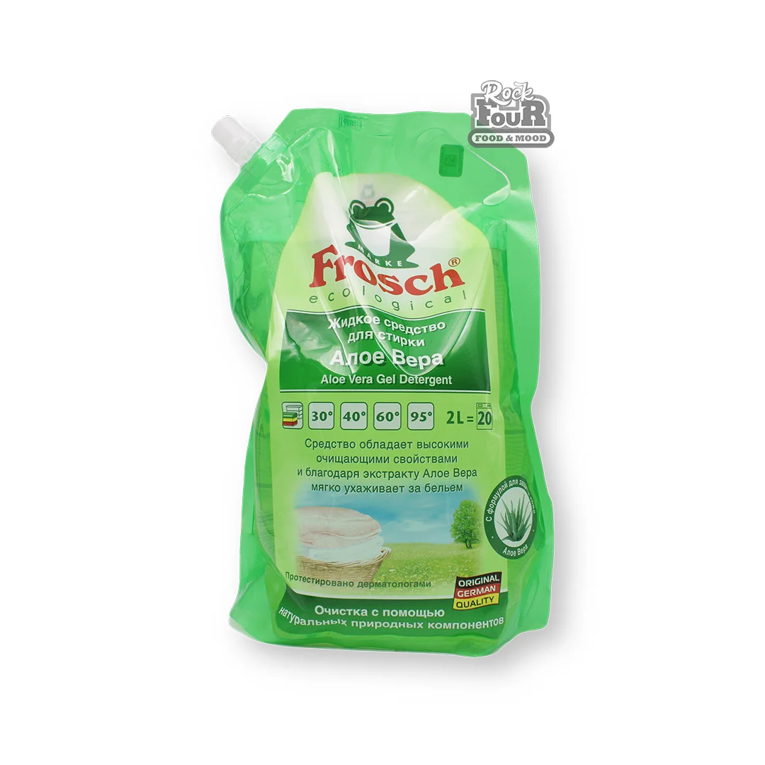Լվացքի հեղուկ «Frosch» ալոե վերա 2լ